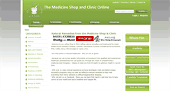 Desktop Screenshot of medicineshopandclinic.com